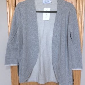 NWT Nommo Casual Cotton Knit Cardigan - Size M